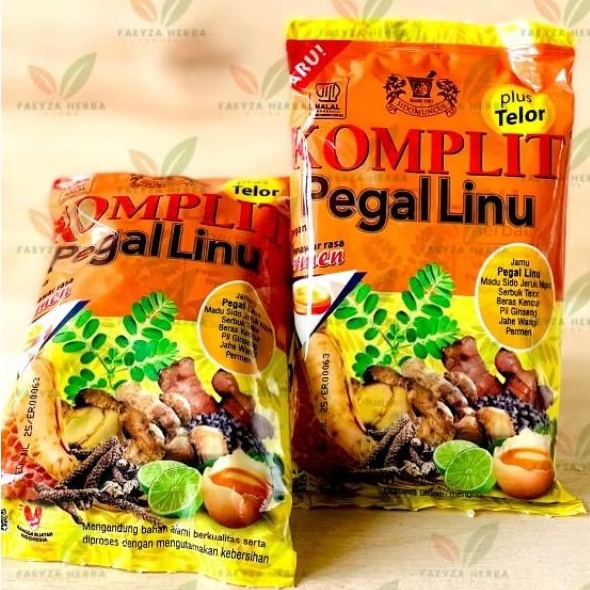 

Jamu Komplit Pegelinu Plus Telor isi 10 Sachet / Jamu Pegal Linu Komplit