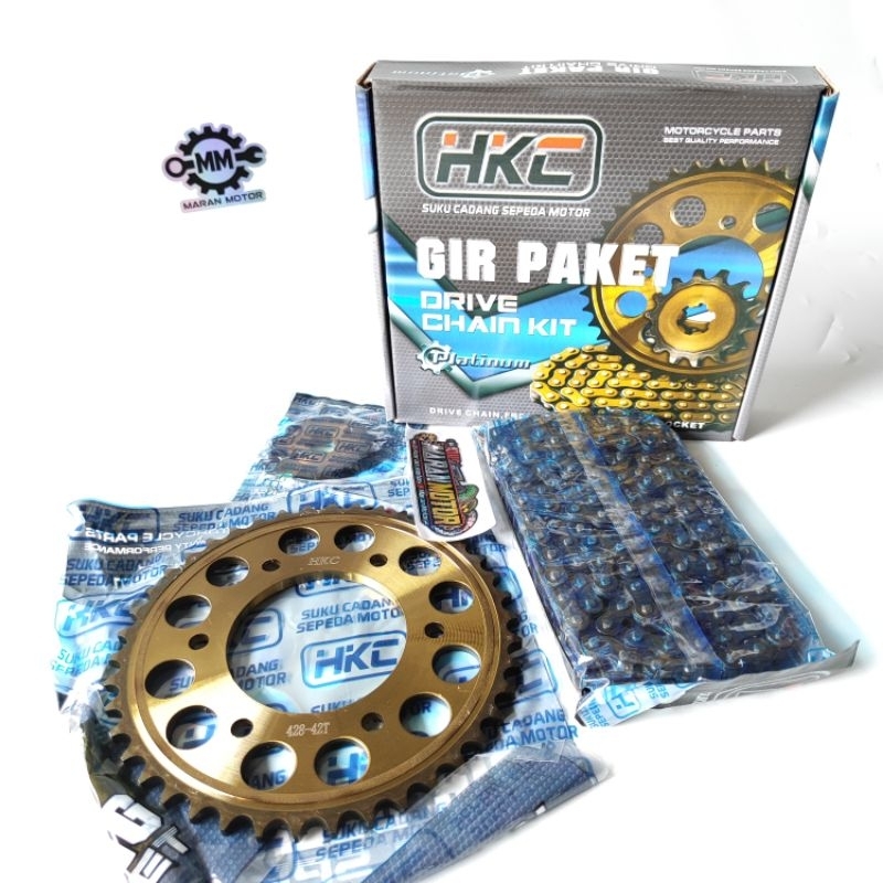 GIR GEAR PAKET VIXION LAMA MERK HKC