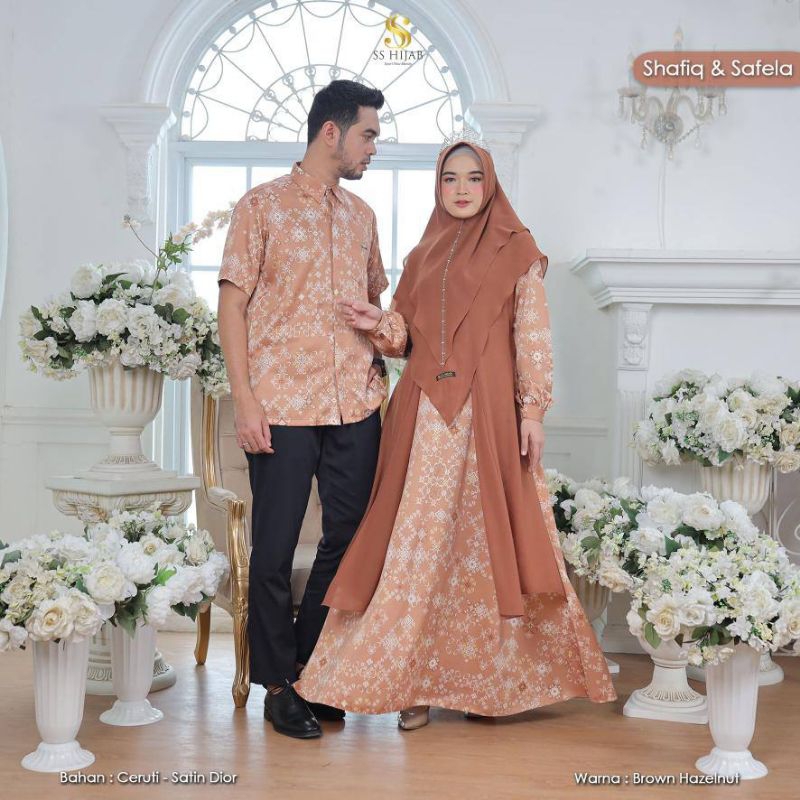 Couple Shafiq Safela Koko Panjang Original by Ss Hijab