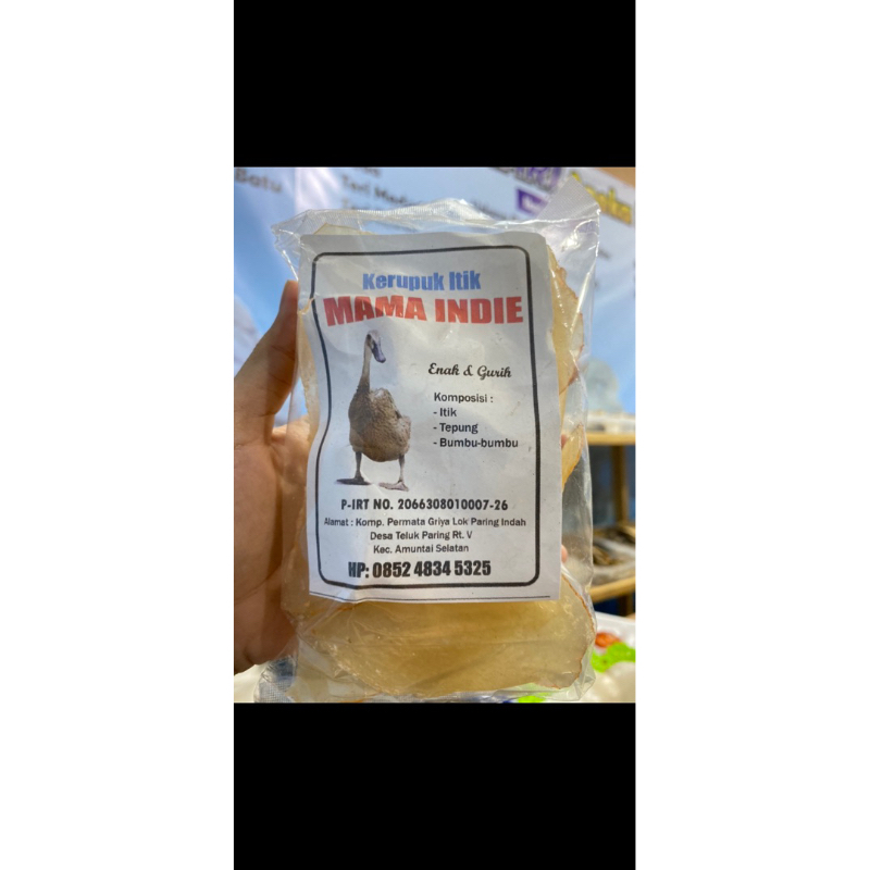 

kerupuk itik dan haruan