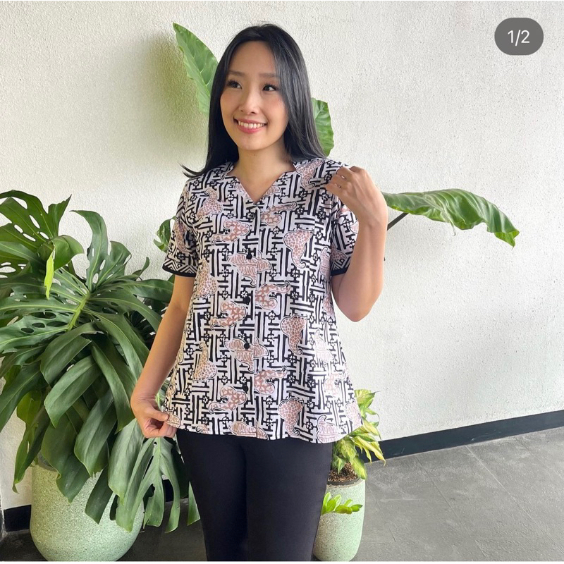 ALYS BATIK - SIRI BLOUSE BATIK WANITA MODERN