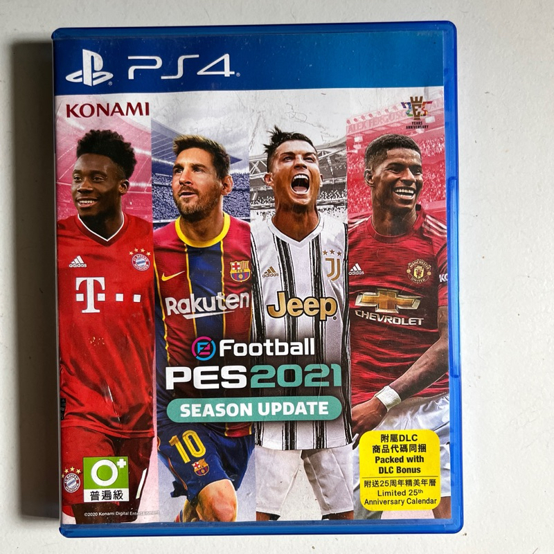 KASET PS4 PES 2021 second/bekas
