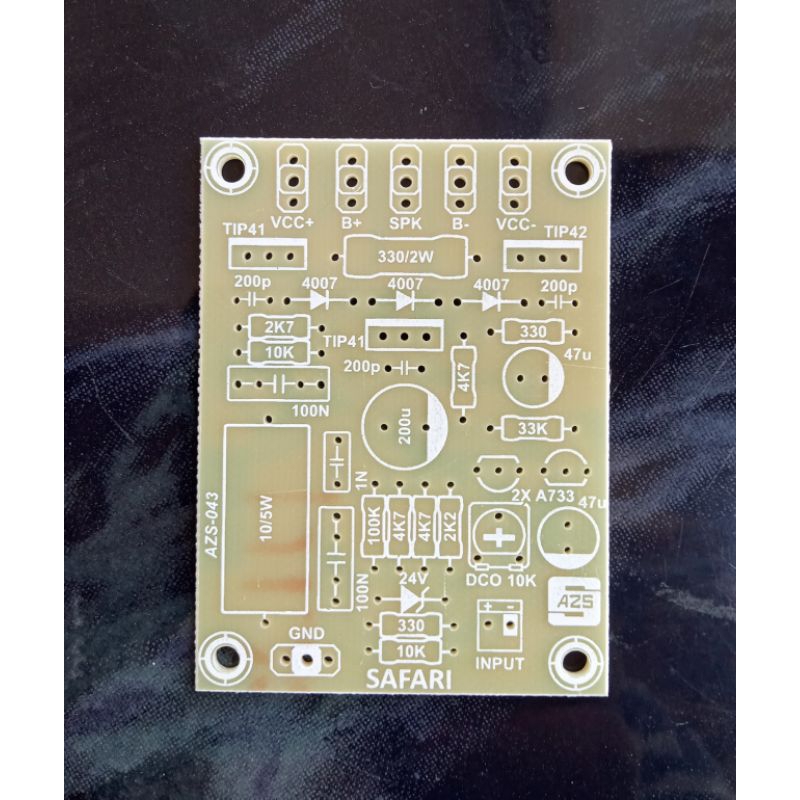 PCB Power Amplifier SAFARI Mini Fiber