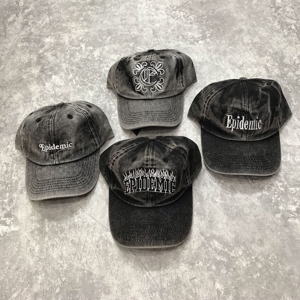 PoloCap Washed Orginal Epidemic / Topi Local Brand