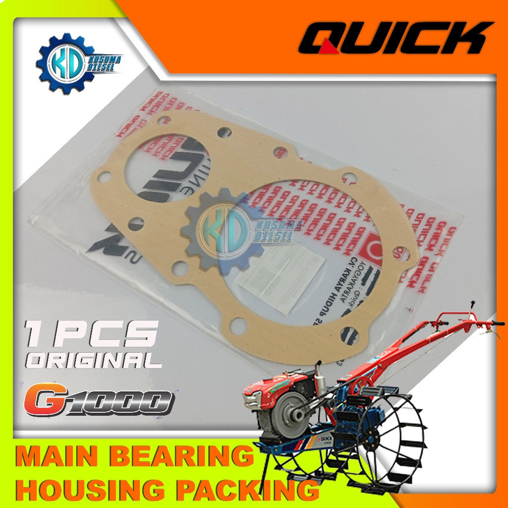 MAIN BEARING HOUSING PACKING, G1000 - PAKING TUTUP KLAKER - TRAKTOR - ORIGINAL - QUICK - SPAREPART -