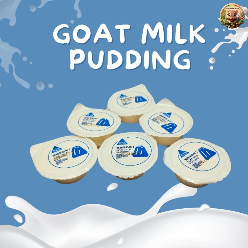 

Goat Milk Pudding | Camilan Snack African Pygmy Dormice Sugar Glider Hamster