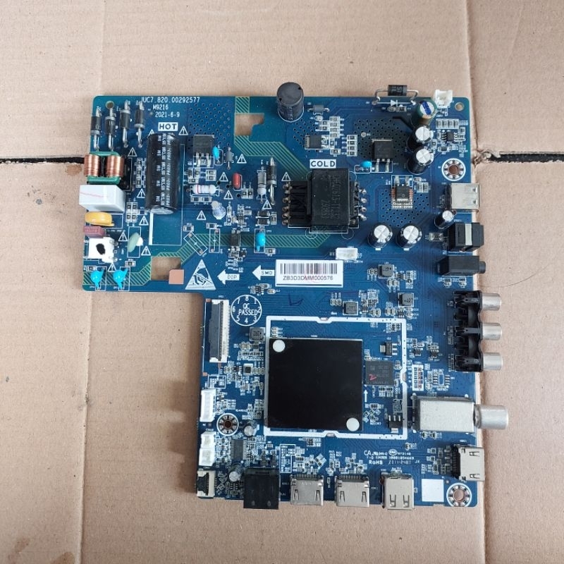 MB - MAINBOARD TV LED ANDROID CHANGHONG L43G-7N - L43G7N - L 43G7N - L43G 7N