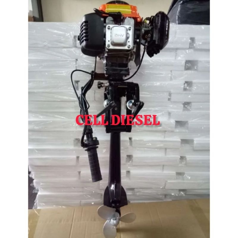 MESIN TEMPEL OUTBOARD 4 PK / OUTBOARD MOTOR 5 HP NIKOSILEN 4 TAK