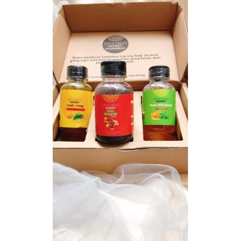 

NG Java Hills Honey Mumtaz Madu Mini Hampers 160 gram Javahills Honey