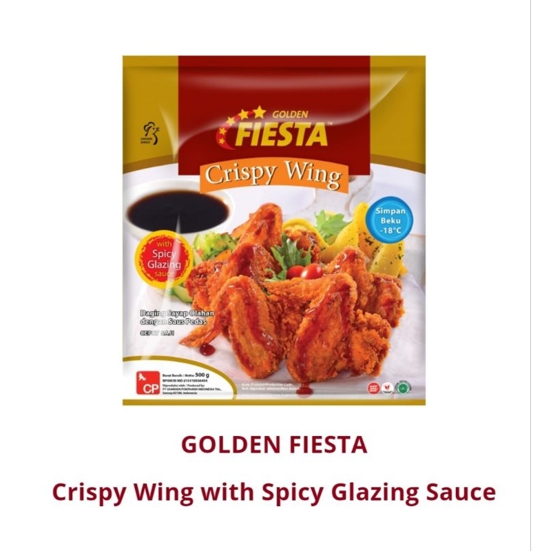 

Golden Fiesta Crispy Wing With Glaz Sauce