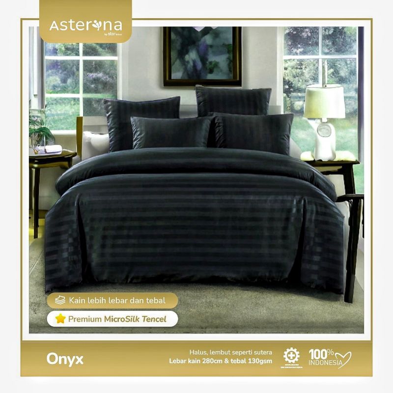 Tinggi 20 sampai 40 sprei salur hotel hitam sprei set double karet sprei anti geser sprei double kar