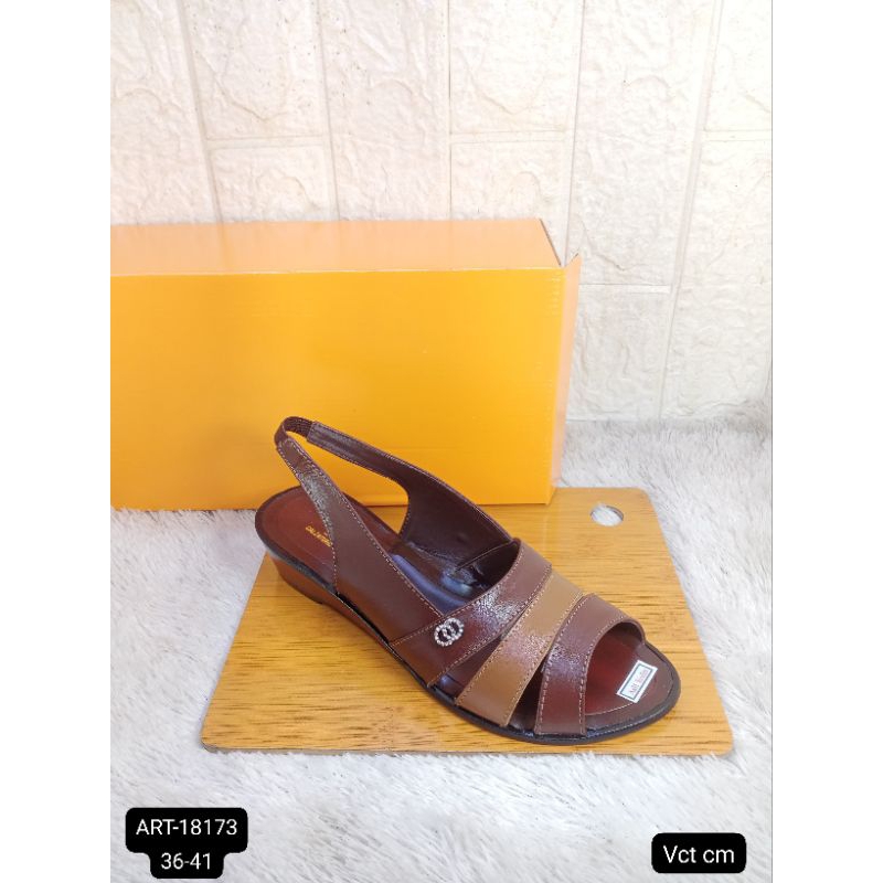 sandal kulit wanita NALINI 18173