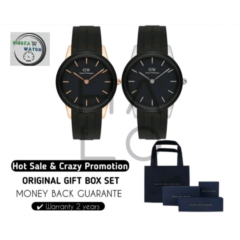 Jam Tangan Daniel Wellington Original Pria / Wanita DW Iconic Motion garansi 2 tahun
