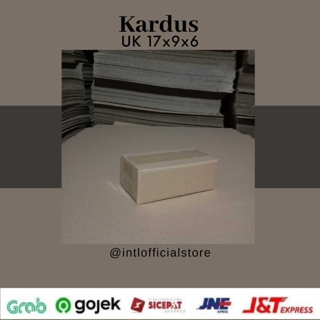 

Kardus Box Karton UK 17x9x6