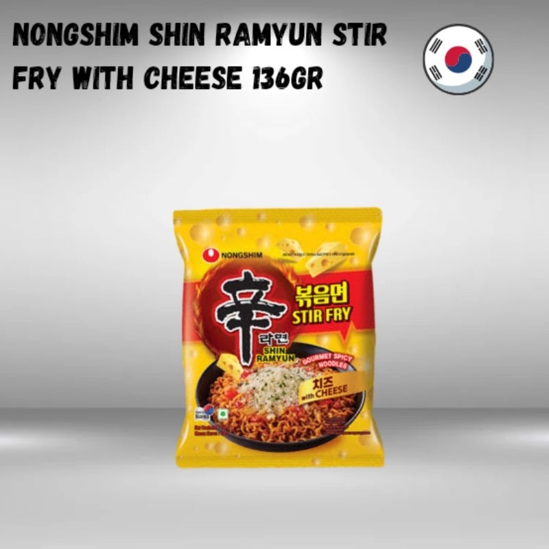 

Nongshim Shin Ramyun Stir Fry with Cheese 136Gr