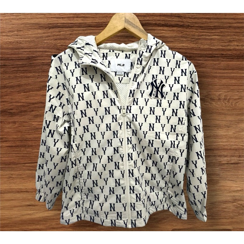 jaket hoodie mlb classic monogram