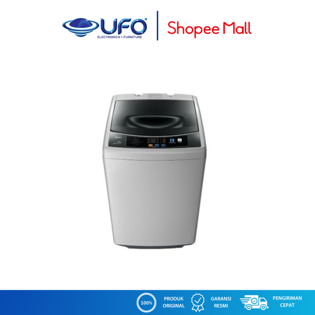 Midea Mesin Cuci 1 Tabung Top Loading 8,5 Kg MAM9502(SK)