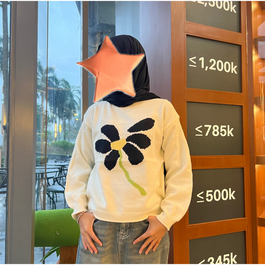 Knitwear Cardigan Sweater Myeongdong Korea 0307-2