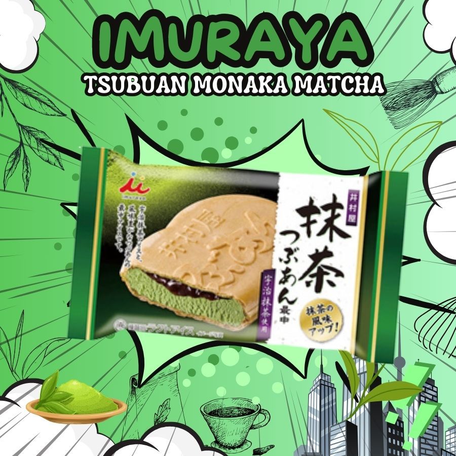 

Imuraya Tsubuan Monaka Matcha 140 Ml 1 Pcs