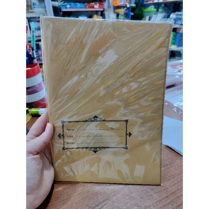 

Sampul Buku coklat kertas Quarto 1 pak isi 20 lembar