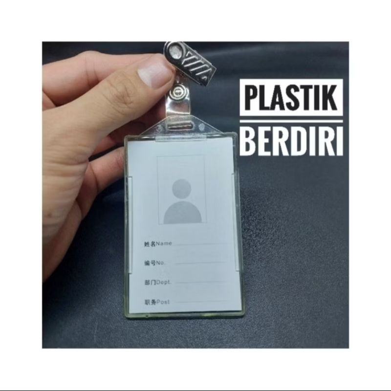 

SAMPUL ID CA4D + PENJEPIT MURAH / GANTUNGAN KARTU NAMA / NAME TAG