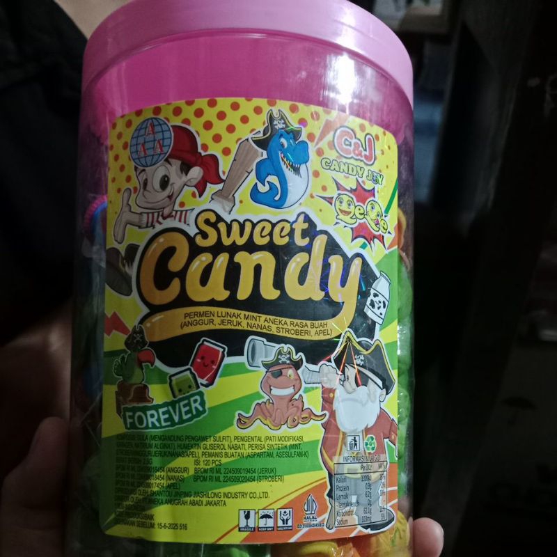 

Sweet Candy perment lunak mint isi 120 pcs