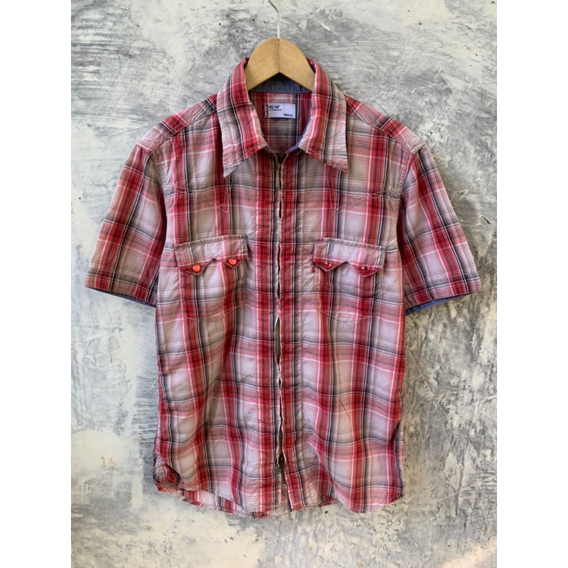 Kemeja Levis Ziper Second Original