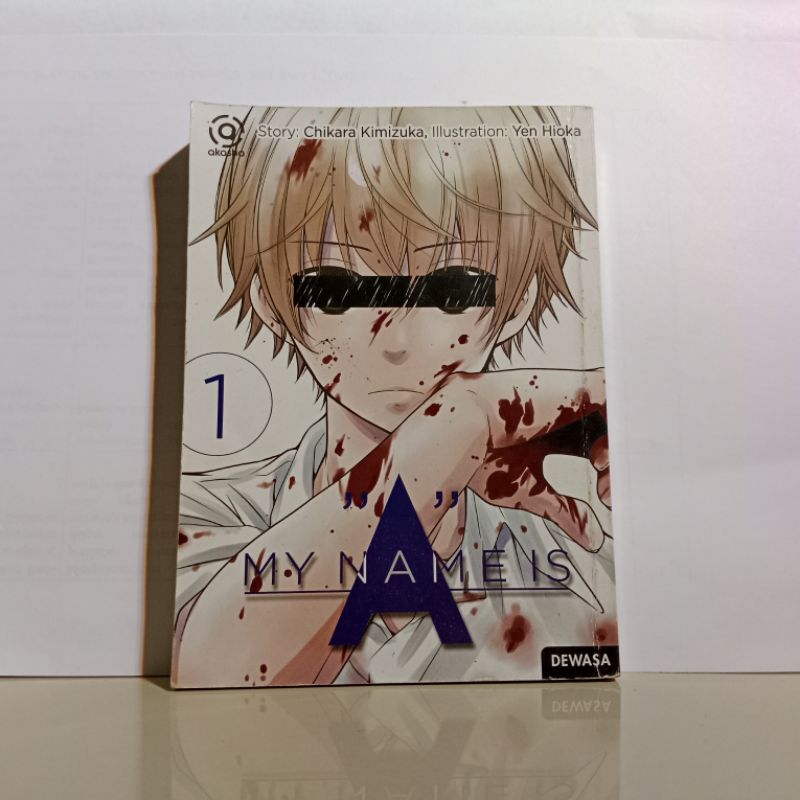Manga/Komik MY NAME IS A Vol. 1 (PRELOVED)