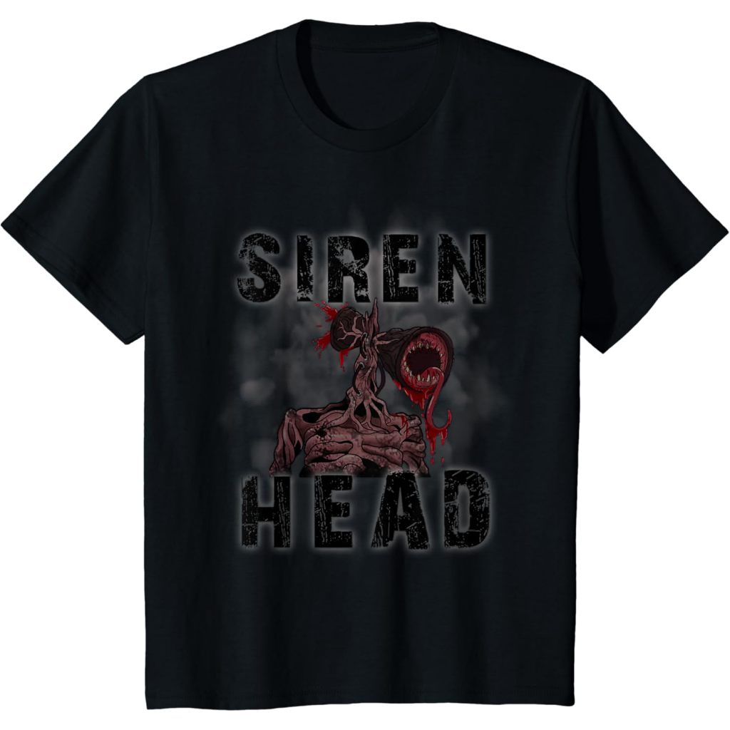Baju kaos anak Siren head, Sirenhead we all love to escape from Siren head, T-Shirt