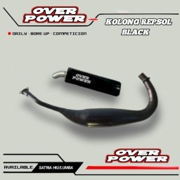 KNALPOT SATRIA 2 TAK HIU LUMBA KOLONG REPSOL BLACK SERIES OVER POWER BUKAN ABRT NXL EL9