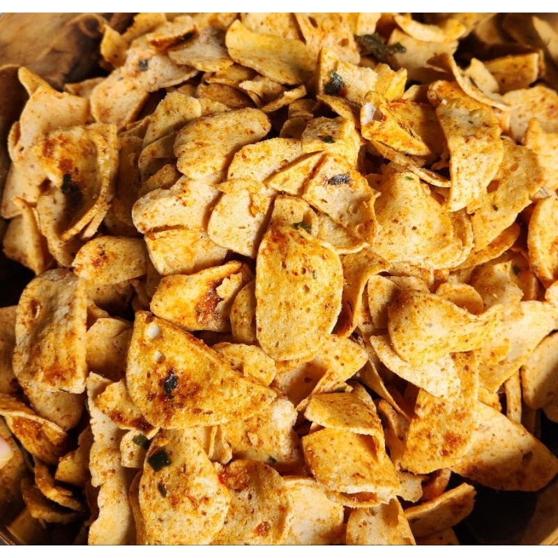 

Basreng pedas/original daun jeruk