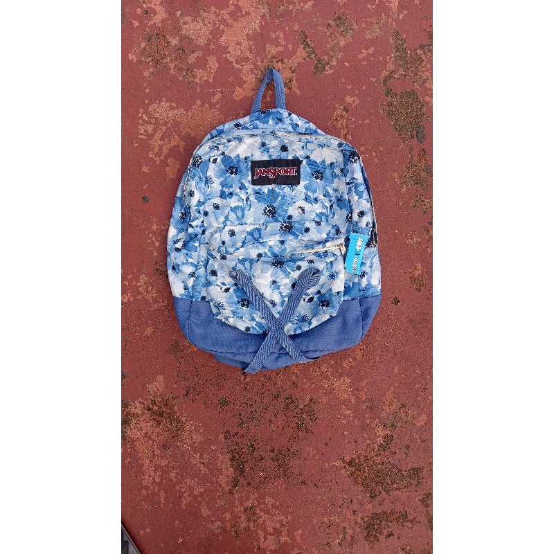 TAS JANSPORT MOTIF BUNGA
