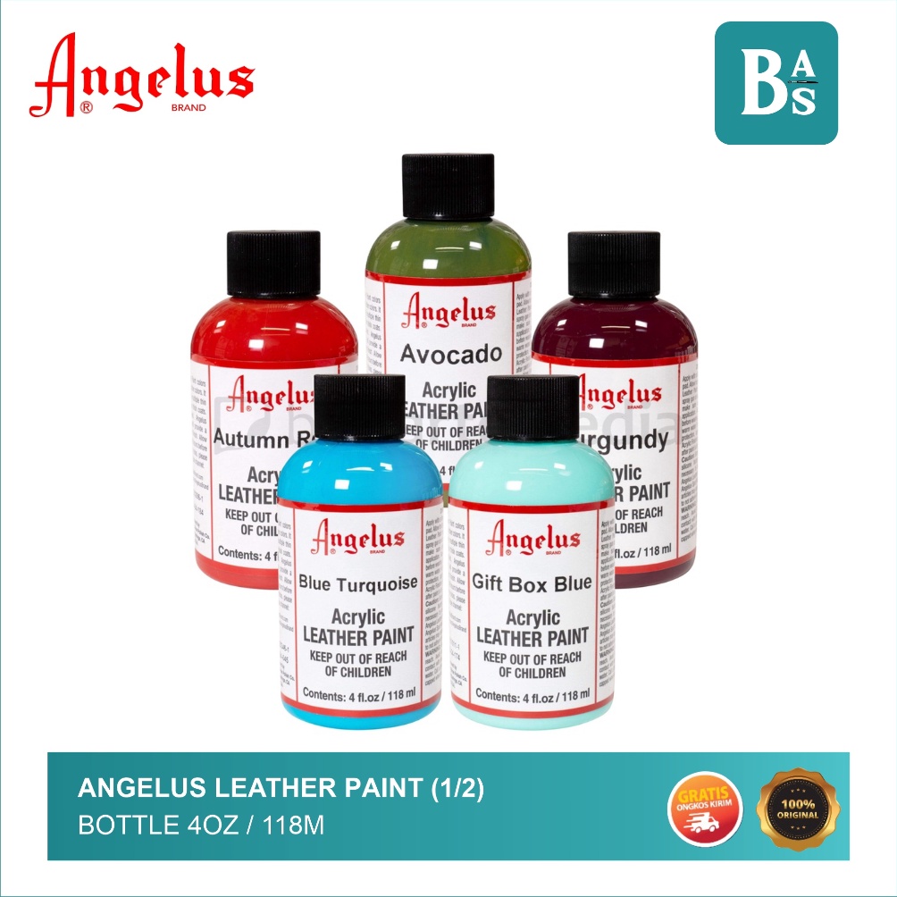 

KODE E9Q5 Angelus Leather Paint 4oz 118ml 12