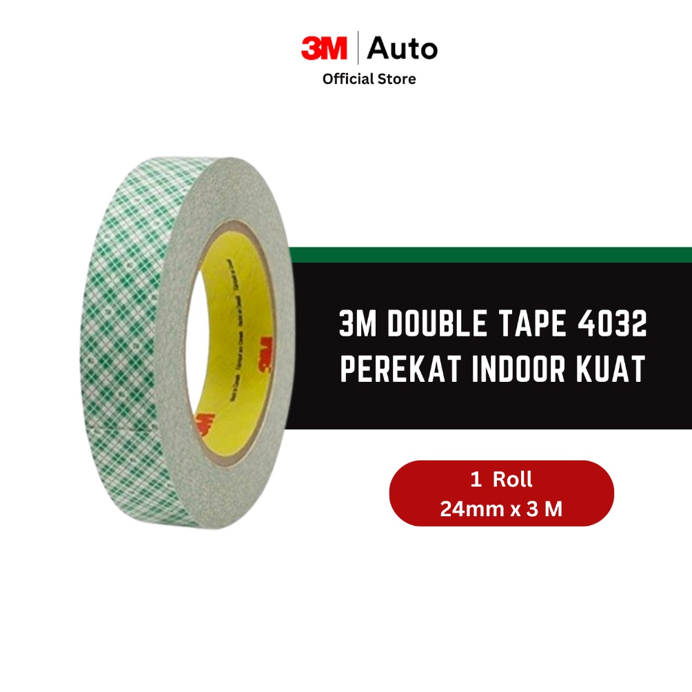 

KODE Q4W7 3M Scotch Double Tape 432 Mounting Tape Urethane Foam Tape 24mm x 3m