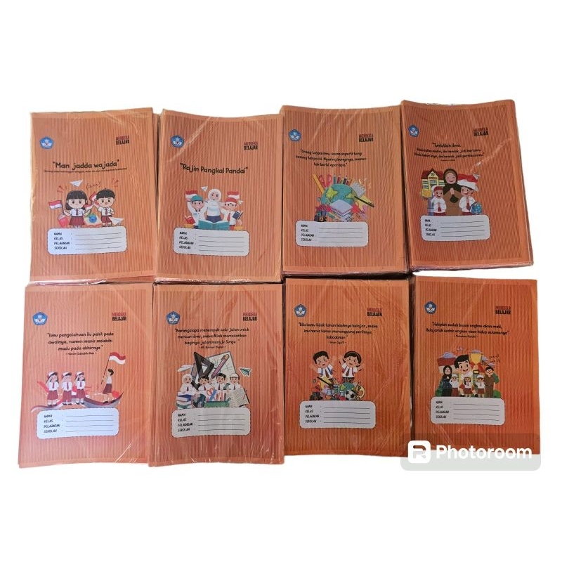 

sampul kwarto coklat isi 15 pcs