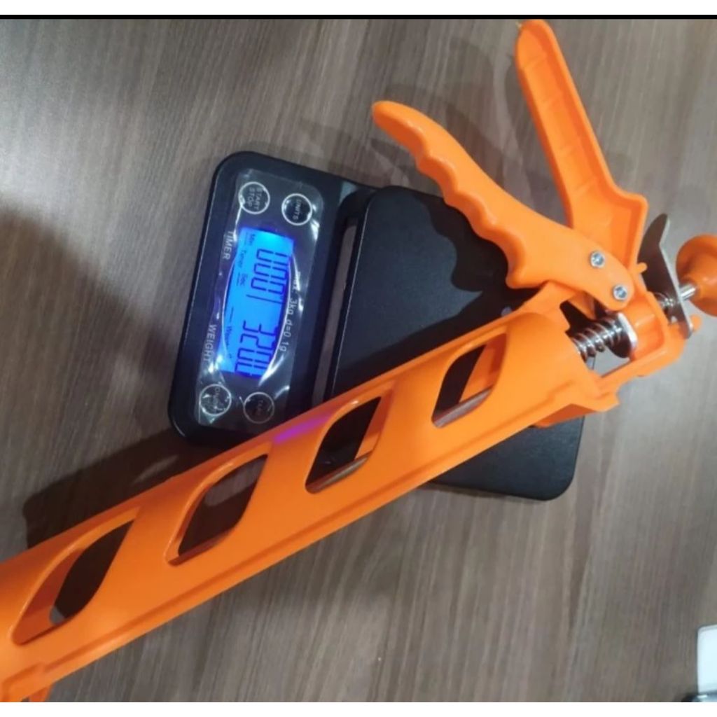 Tembakan Lem Botol Sealant / Alat Lem Kaca Silikon Aquarium Fiber Abs