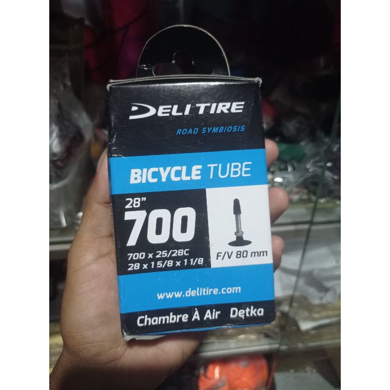 Ban Dalem 700 x 23-28c pentil 80mm cocok untuk rim 6cm