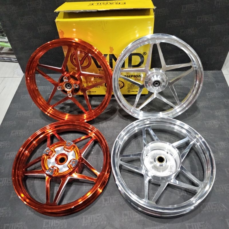 Velg VND Vspeed bintang Honda Vario 160 ABS Ring 14 x 185 215