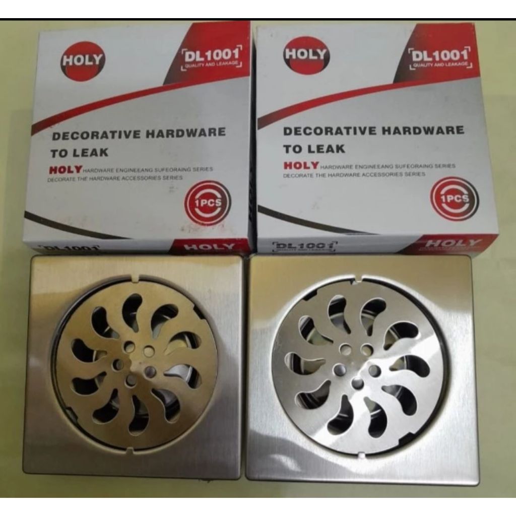 Saringan Got Murah Stainless Floor Drain 4" inch / Floor Drain Tebal