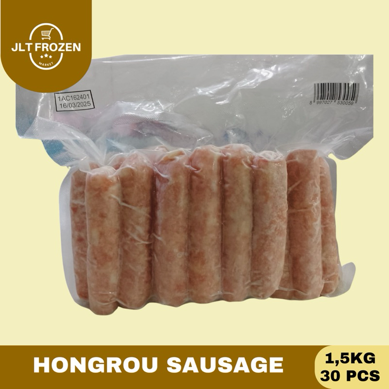 

Sosis Ayam Khas Taiwan / Sausage Taiwan Halal / Hongrou Sausage / Lapching Ayam - 1PACK isi 30 PCS