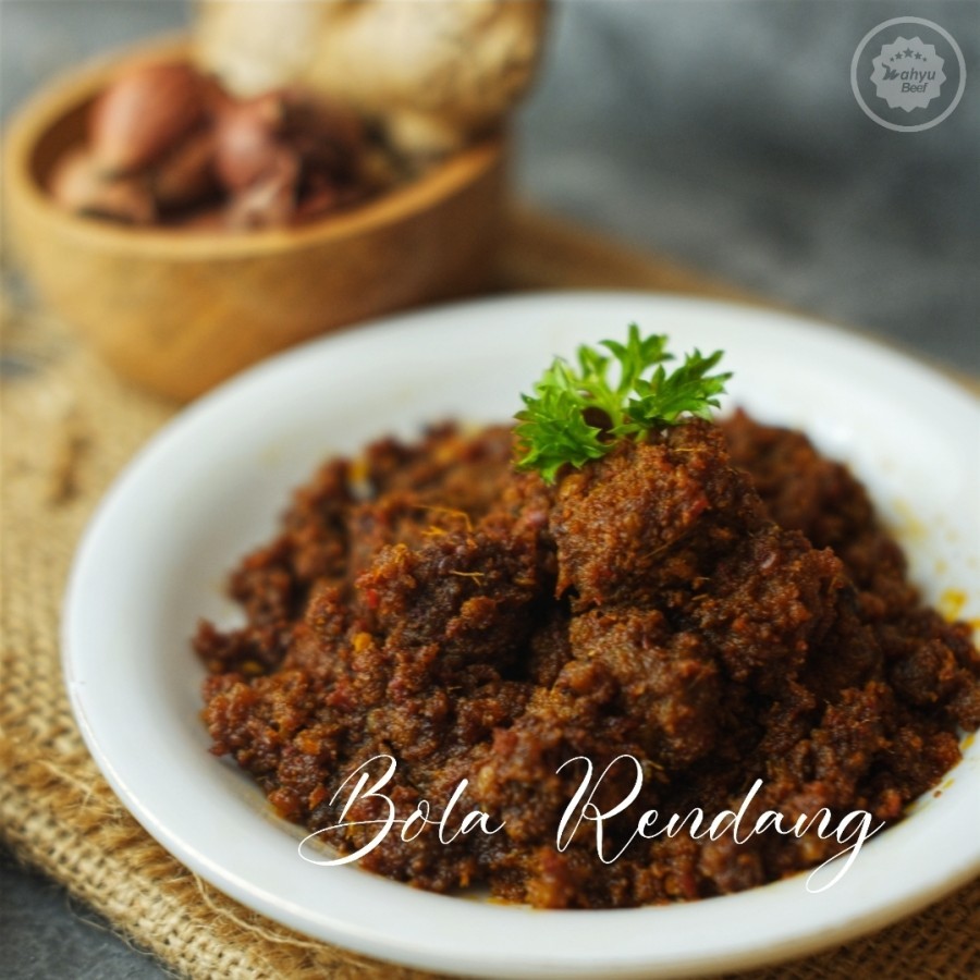 

Bola Bola Rendang 250gr Grassfed - Bola Bola Rendang Non MSG dan Non Pengawet