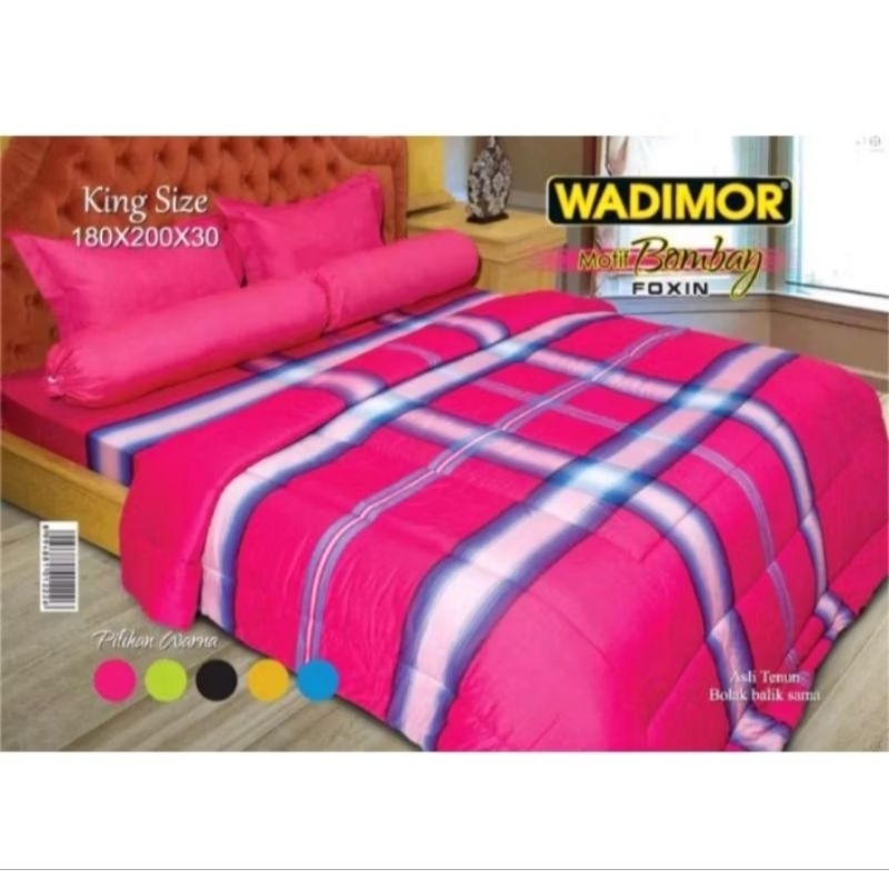 SPREI WADIMOR KING SIZE 180x200x30 | SPREI KUALITAS TINGGI TIDAK LUNTUR