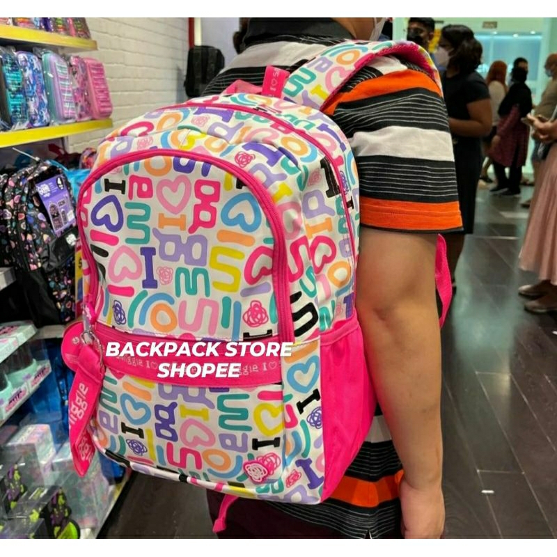 TAS SMIGGLE ORIGINAL I LOVE SMIGGLE WHITE