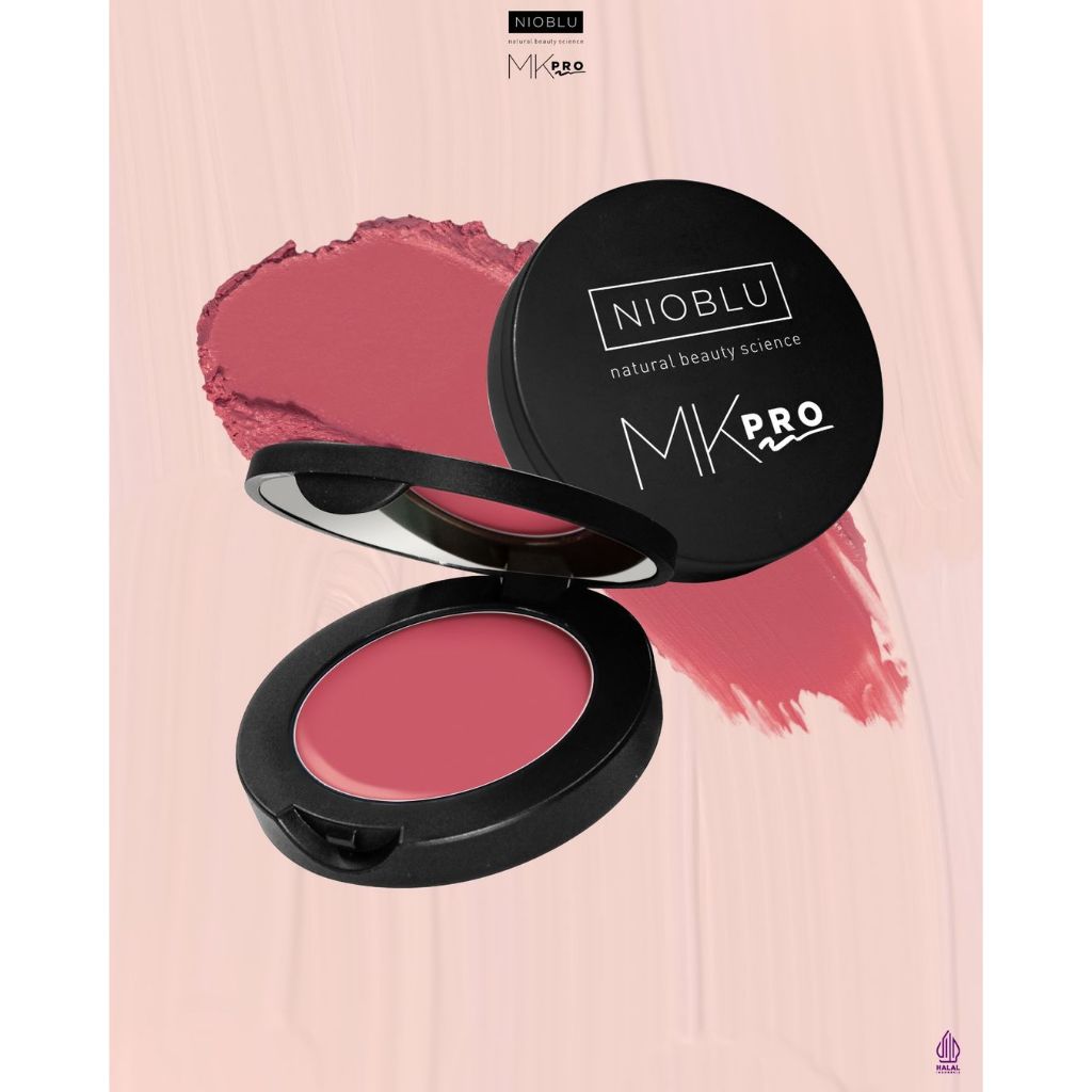 NIOBLU MKPRO VELVET CHEEK CREME BLUSH PLUM CREAM BLUSH MAUVE CHERRY BLUSH ON CREAM PEACH JAFRA LONG 