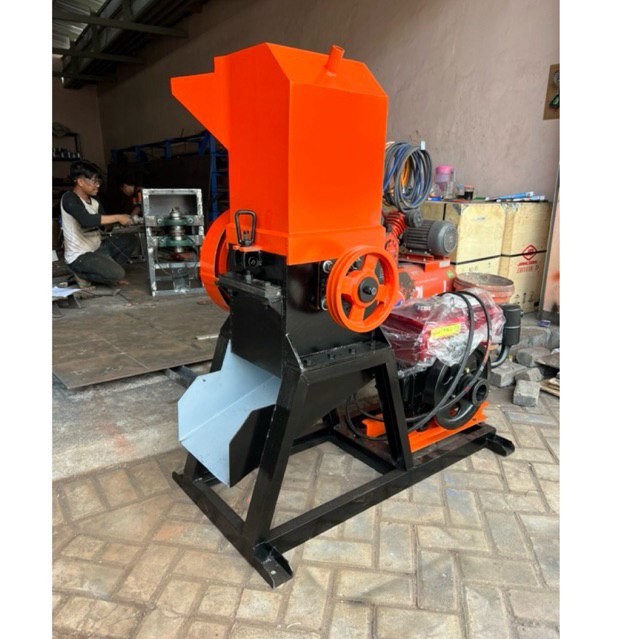 mesin giling plastik mesin cacah plastik mesin giling Aqua botol mesin crusher PP TIPE 10 inci