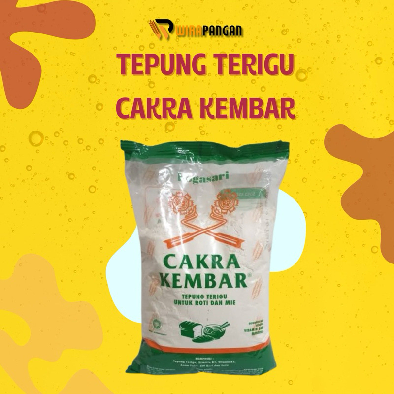 

TEPUNG TERIGU CAKRA KEMBAR 1KG