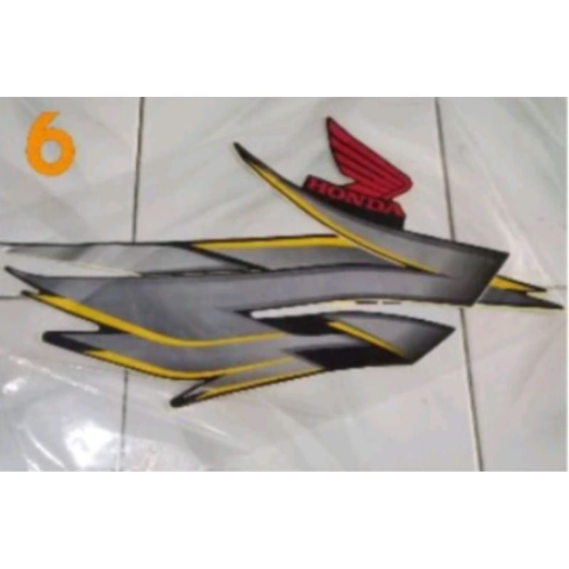 stiker striping Megapro Primus Megapro new 2008-2009