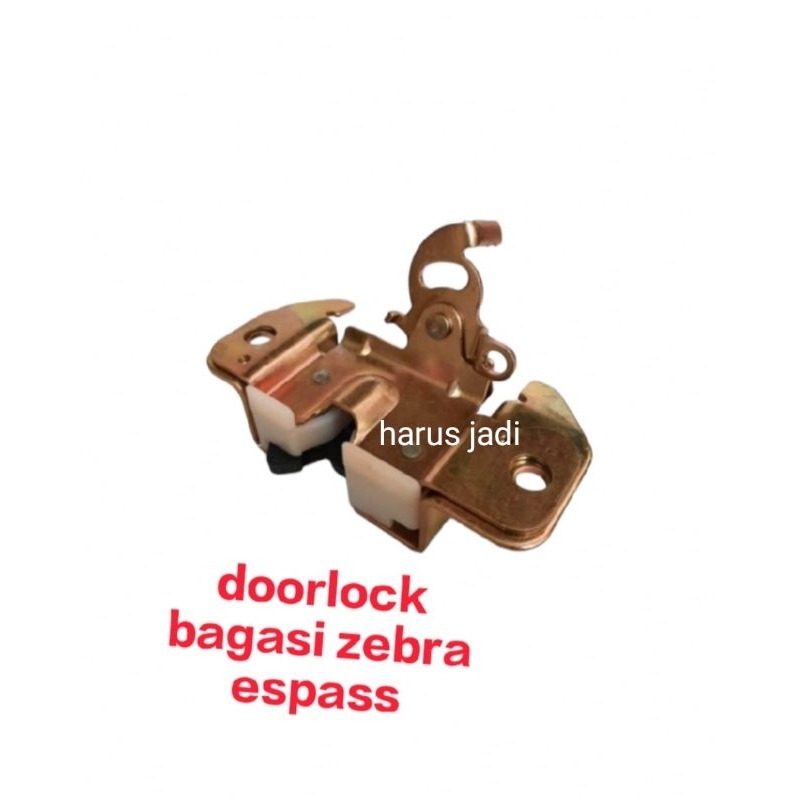 door lock bagasi espass dan zebra
