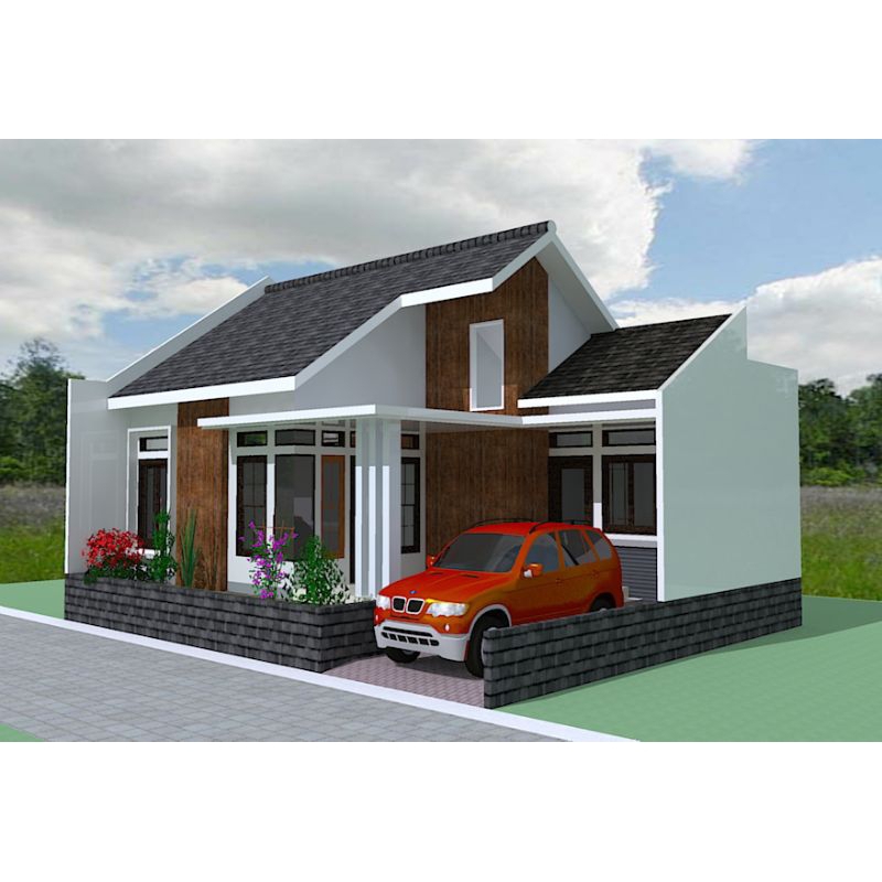 PAKET DESAIN RUMAH 3D, RUMAH 10x12. jasa desain rumah, arsitek rumah