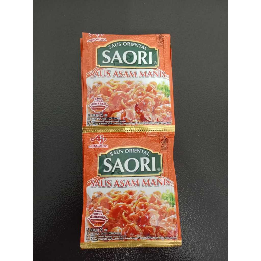 

RB SAORI Saus Asam Manis Oriental Sachet 25 ml (10 pcs)